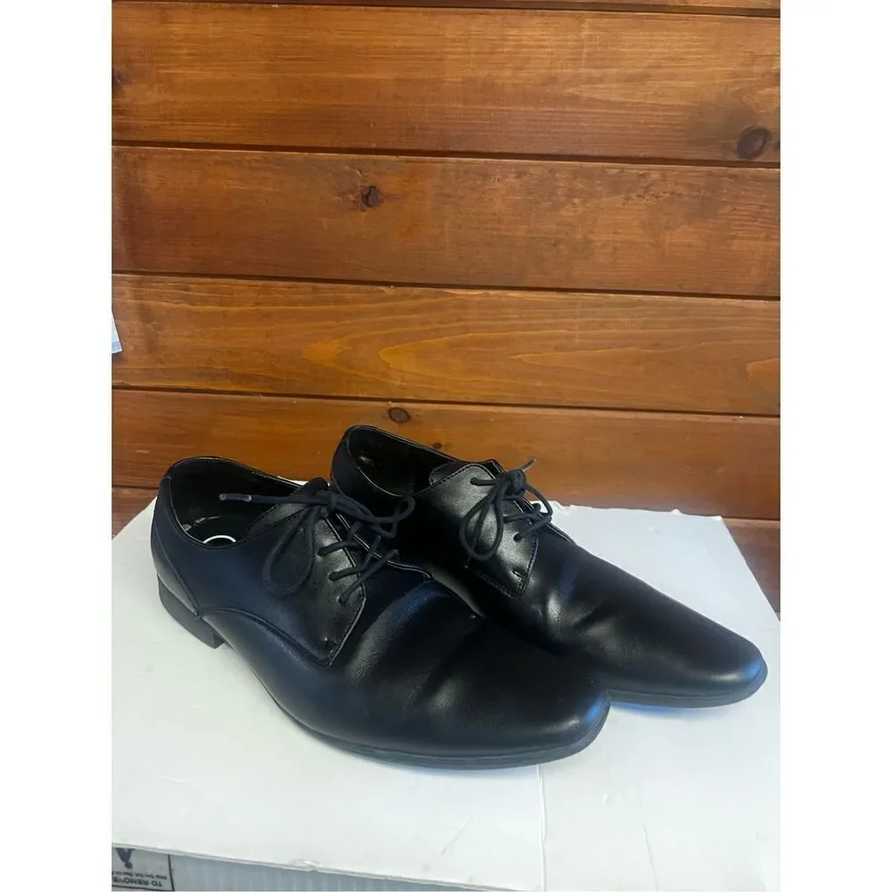 Calvin Klein Men's Brodie Lace Up Dress Oxford Black Sz 11